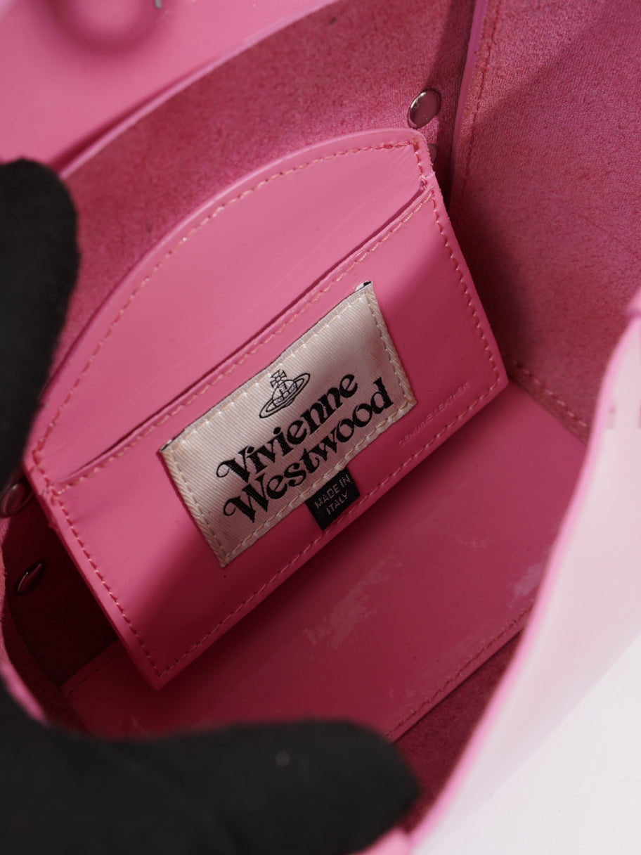 Vivienne Westwood Betty Pink Patent Leather Mini Image 8