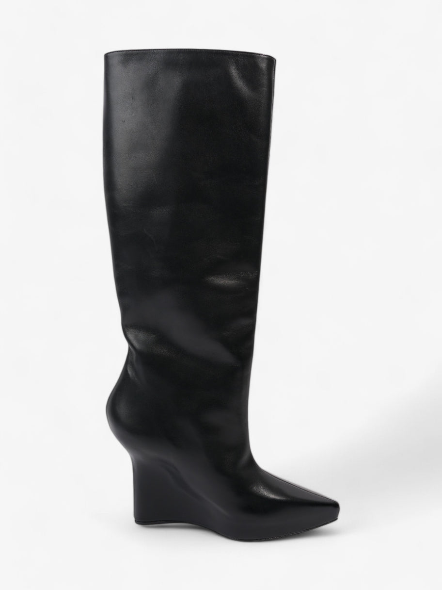 Givenchy Shark Boots 80 Black Leather EU 39 UK 6 Image 4