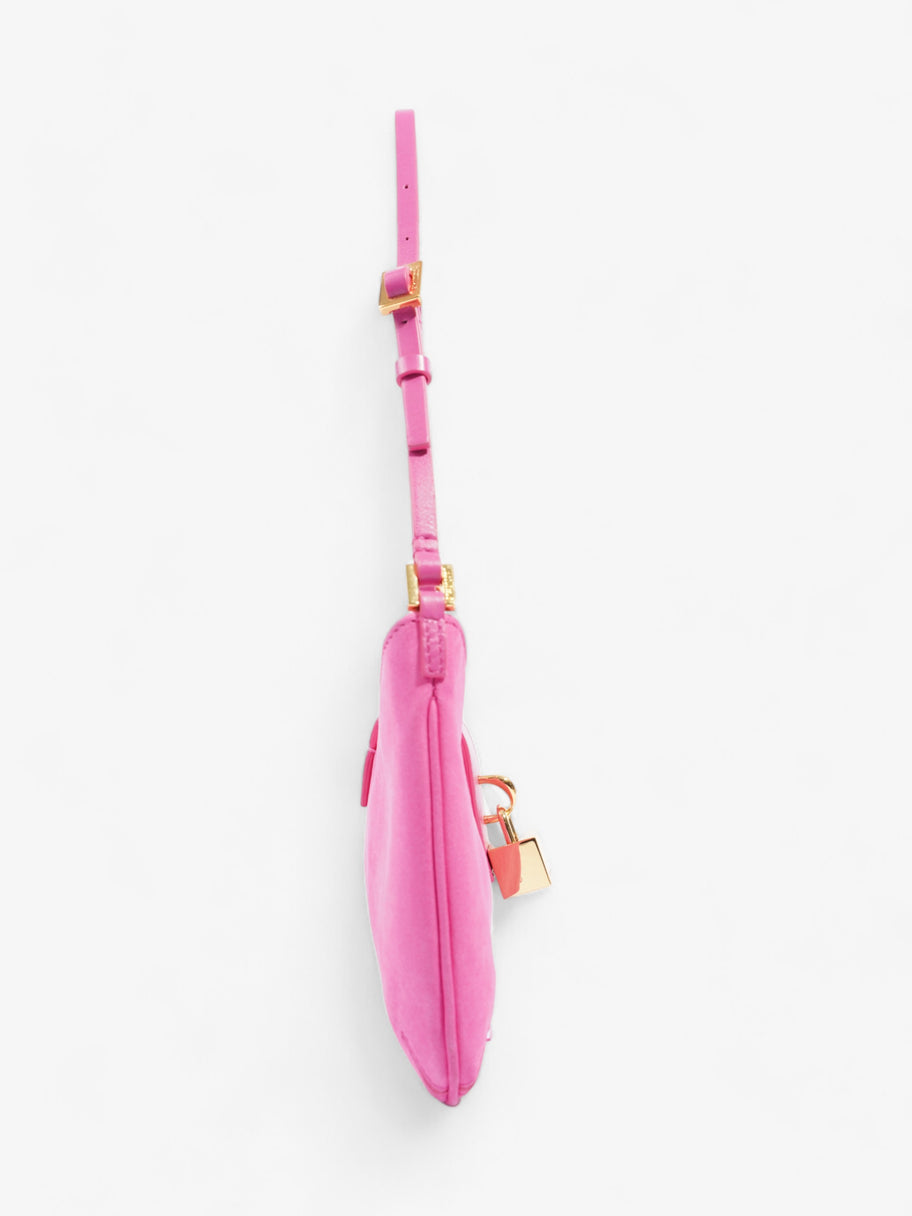 Jacquemus Le Bisou Cadenas Dark Pink Suede Image 5