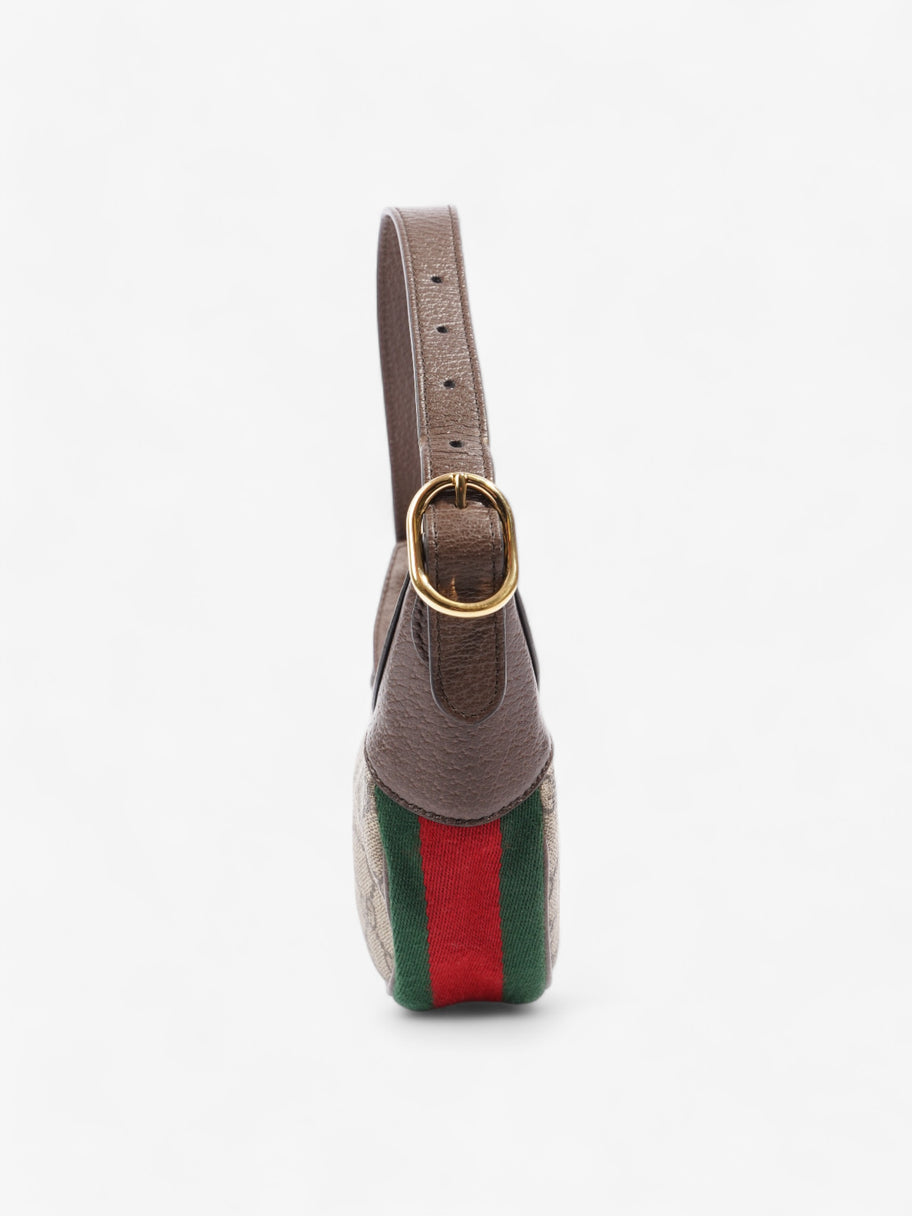 Gucci Ophidia GG GG Supreme / Red / Green Coated Canvas Mini Image 3