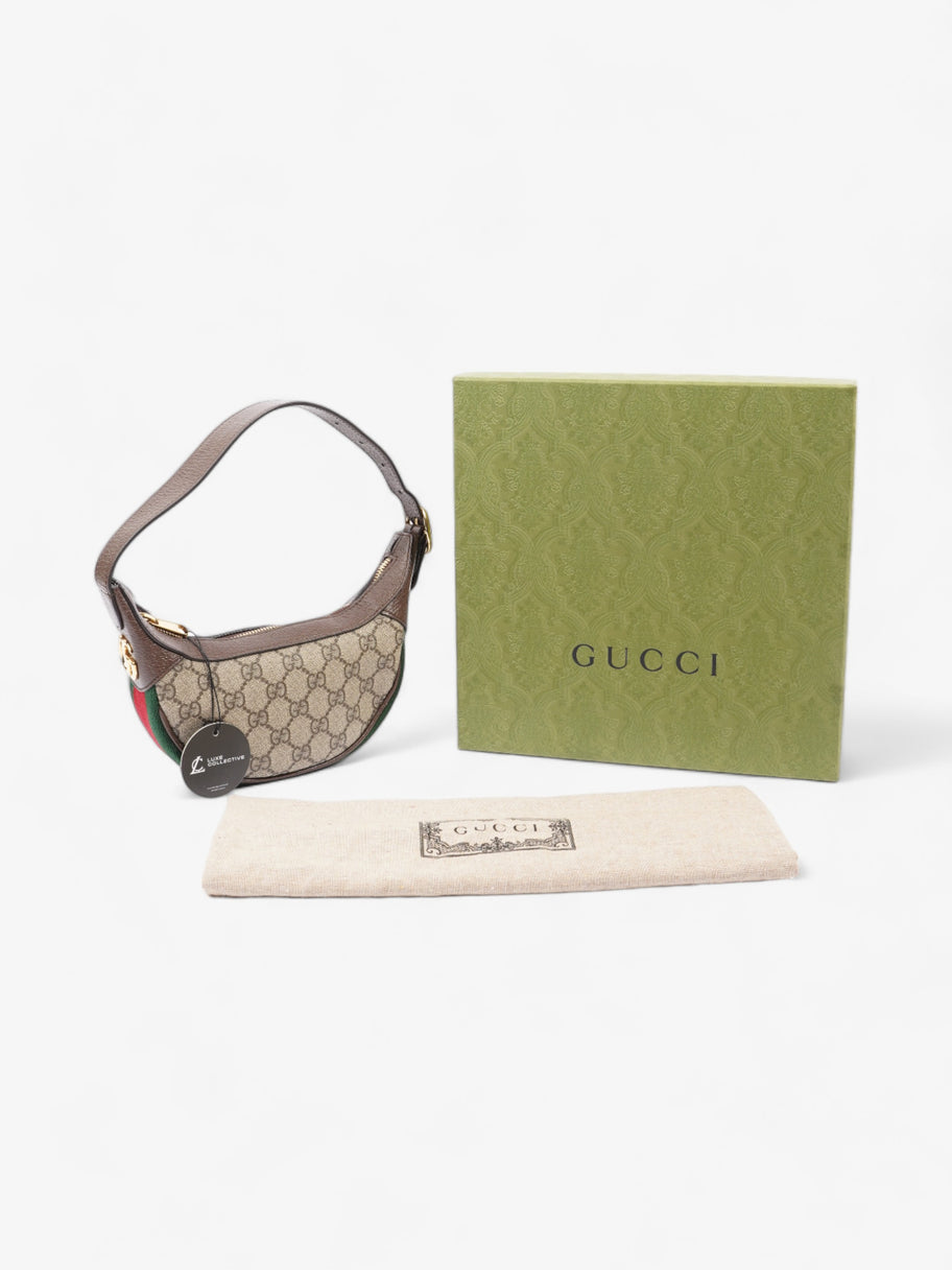 Gucci Ophidia GG GG Supreme / Red / Green Coated Canvas Mini Image 8