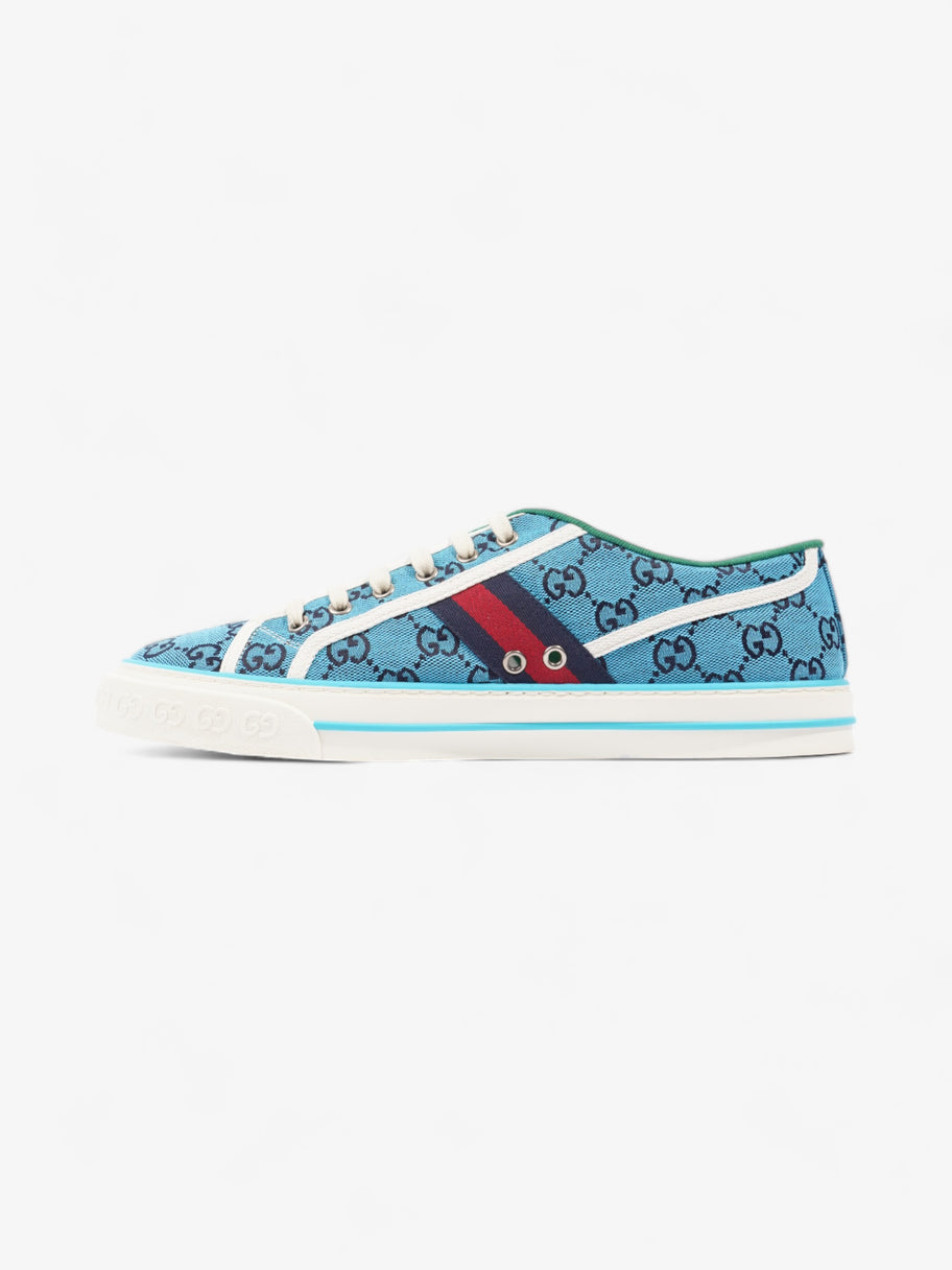 Gucci Tennis 1977 Blue GG Canvas EU 44 UK 10 Image 3