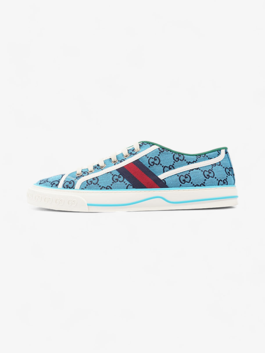 Gucci Tennis 1977 Blue GG Canvas EU 44 UK 10 Image 5