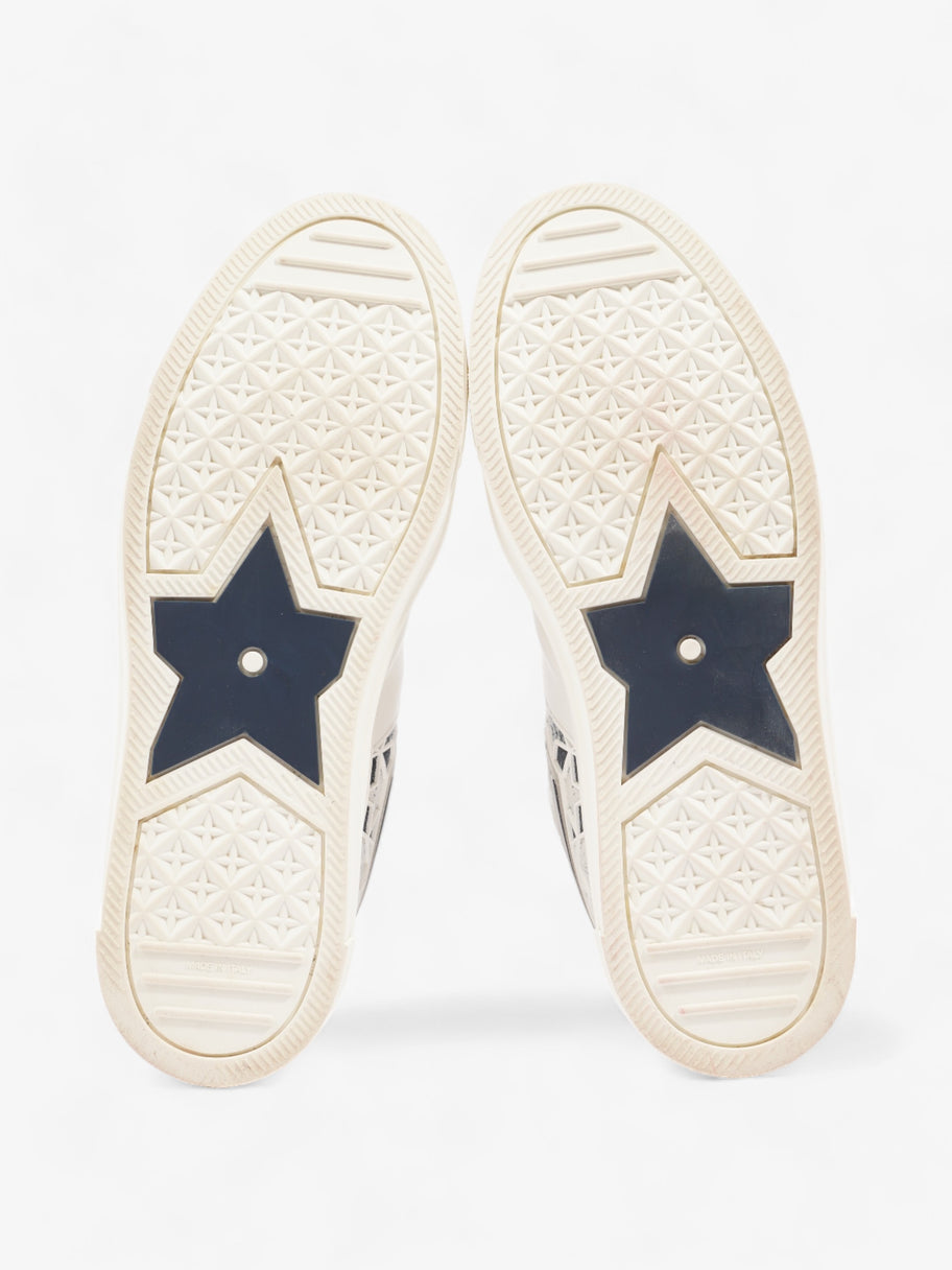 Christian Dior Walk'n'Dior Star Sneakers White / Navy Leather EU 41 UK 7 Image 7