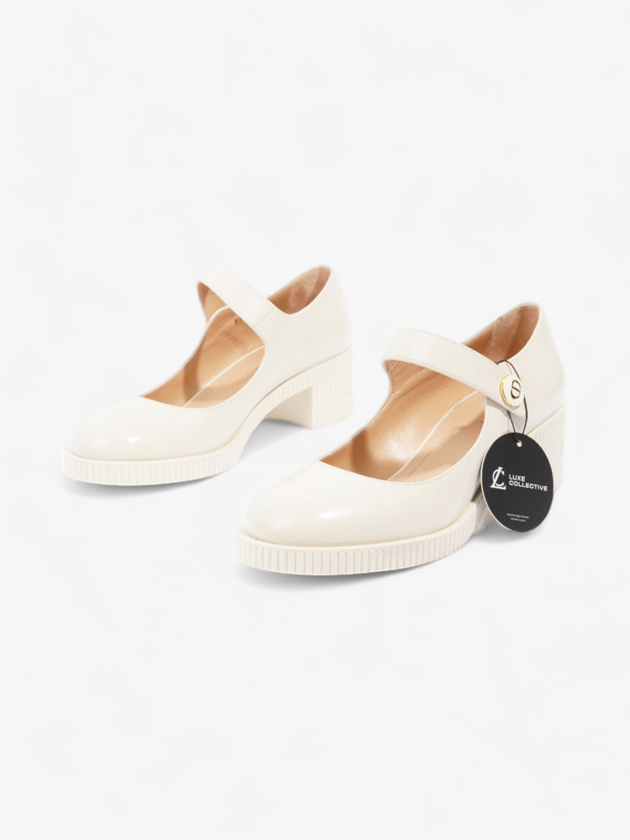 Christian Dior D-Doll Pumps 35mm Cream Leather EU 41 UK 8 Image 8