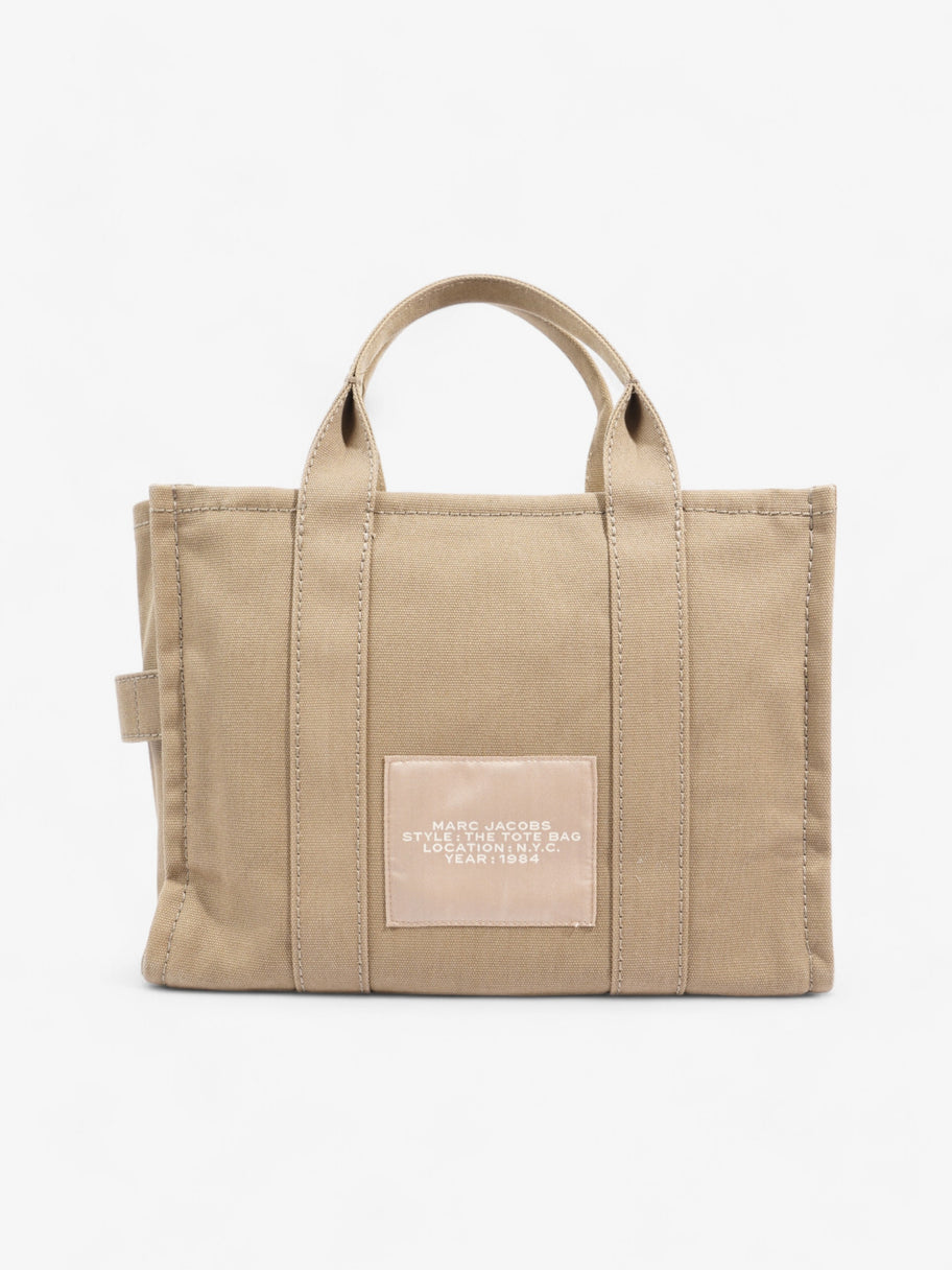 Marc Jacobs The Tote Bag Khaki Canvas Medium Image 4