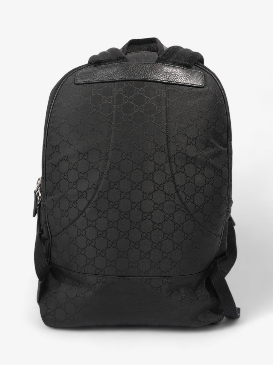 Gucci Double Zip Backpack Black GG Supreme Nylon Image 4