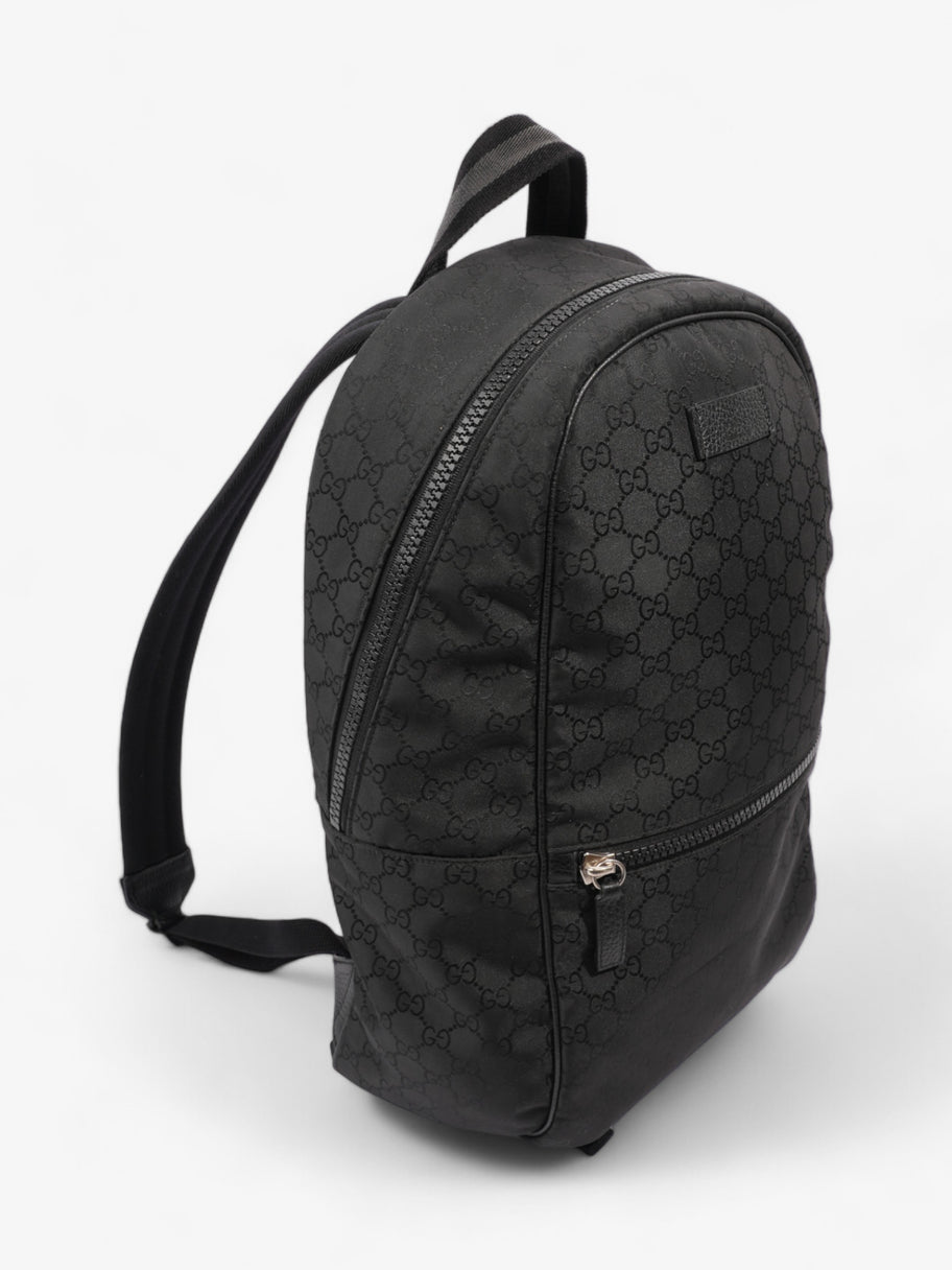 Gucci Double Zip Backpack Black GG Supreme Nylon Image 7