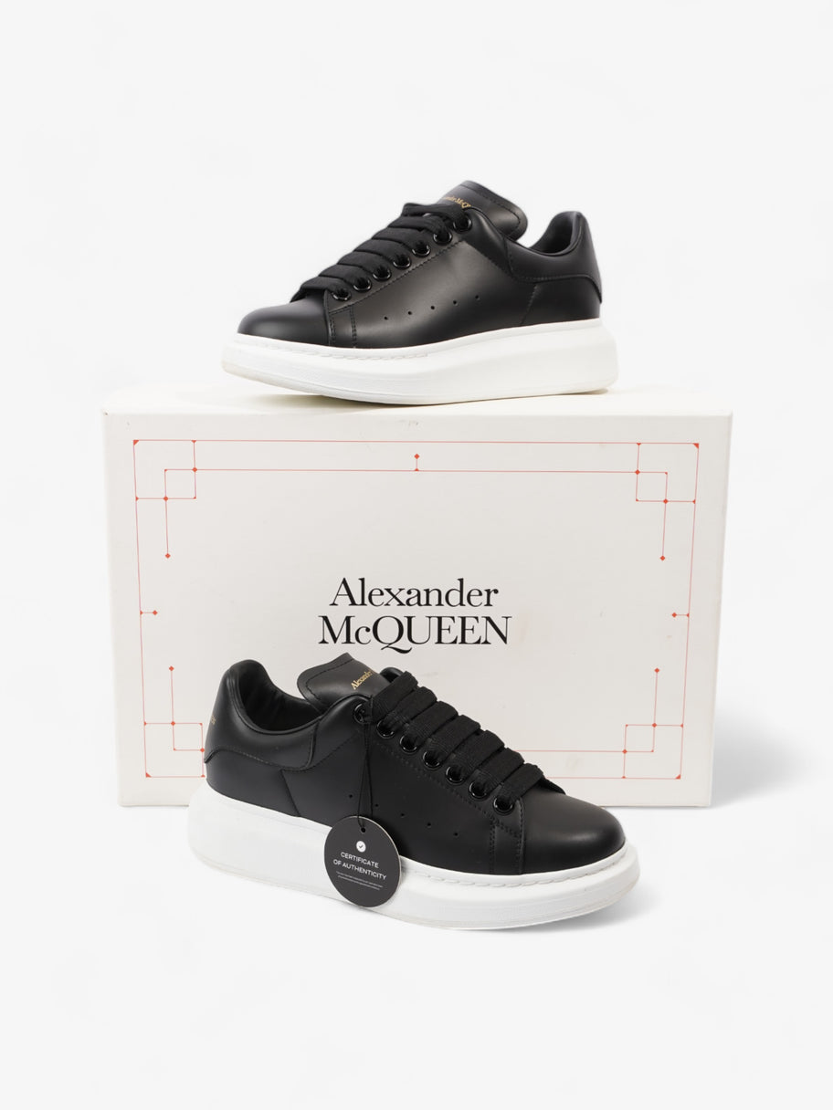 Alexander McQueen Oversized Sneakers Black Leather EU 36 UK 3 Image 11