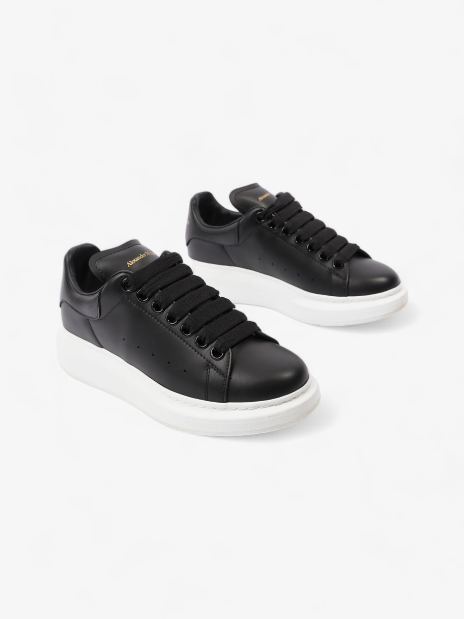 Alexander McQueen Oversized Sneakers Black Leather EU 36 UK 3 Image 2