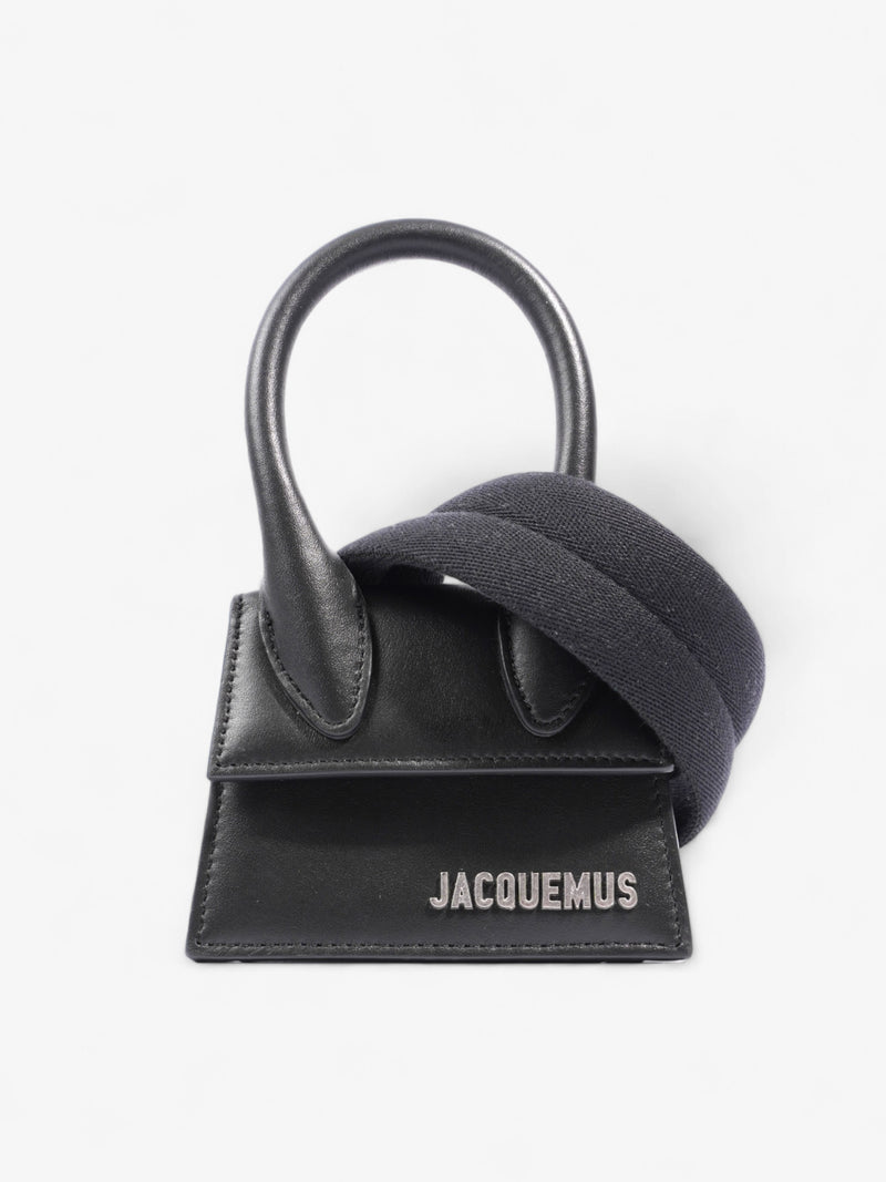  Jacquemus Le Chiquito Homme Black Leather