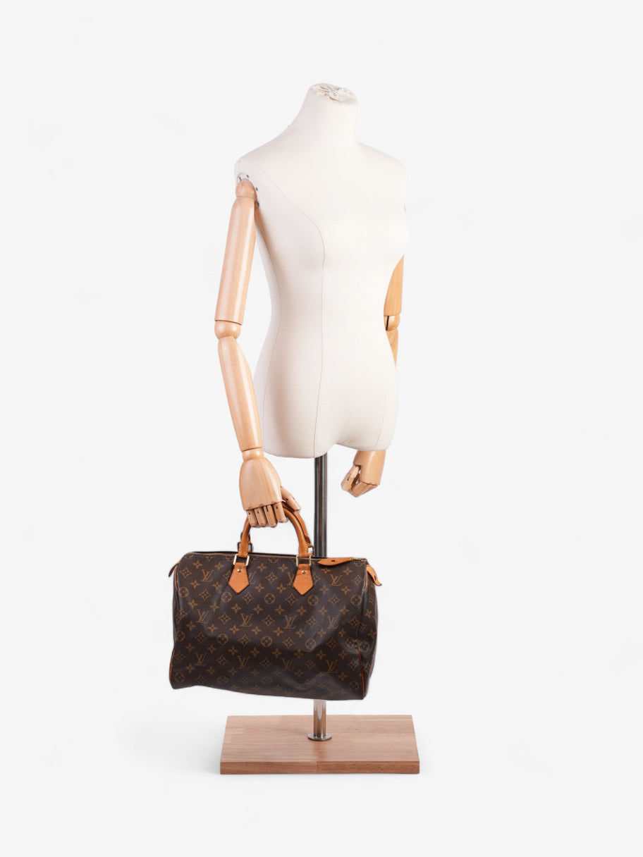 Louis Vuitton Speedy Monogram Coated Canvas 35 Image 2