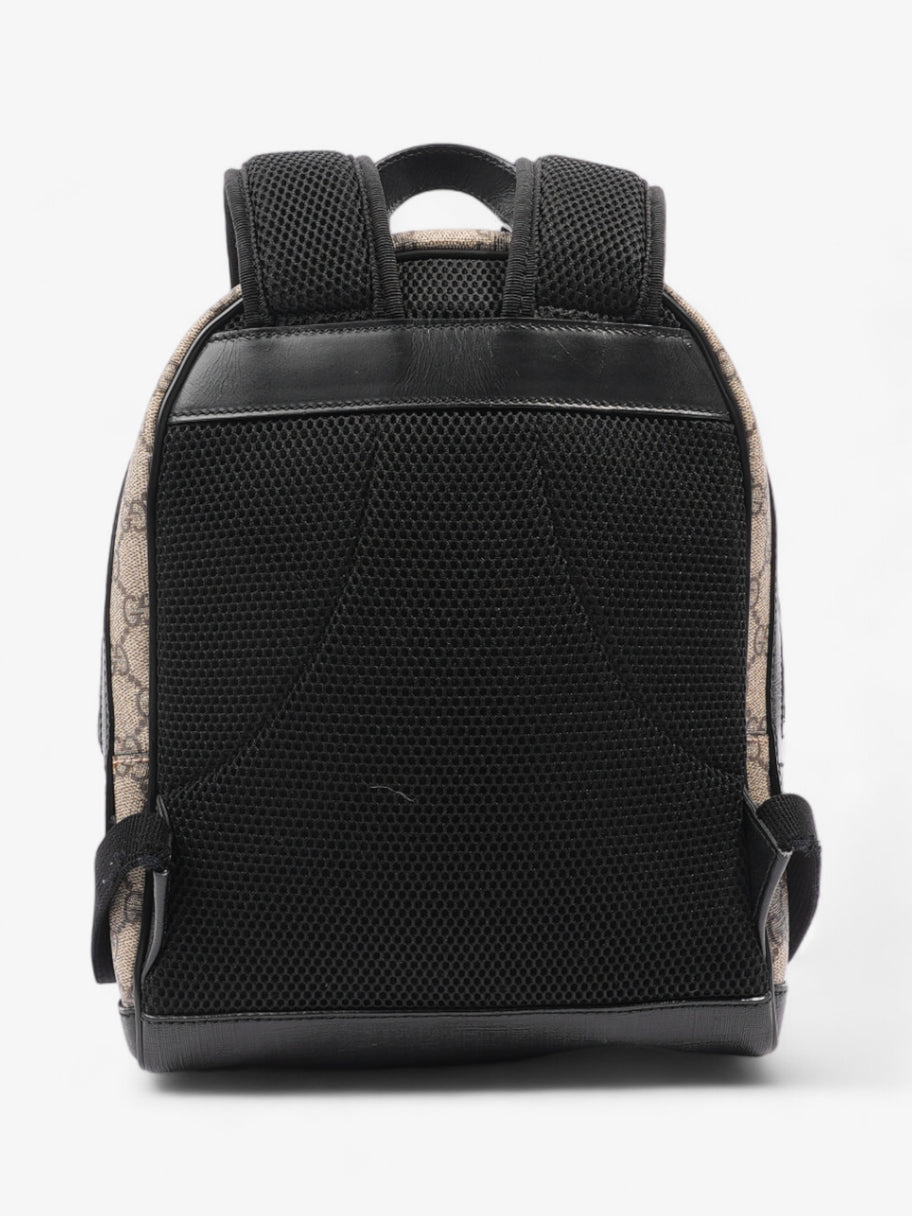 Gucci Eden Day Backpack GG Supreme / Black Coated Canvas Small Image 4