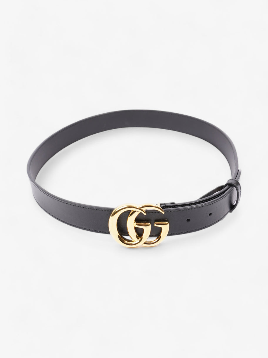 GG Marmont Belt Black Leather 85cm 34