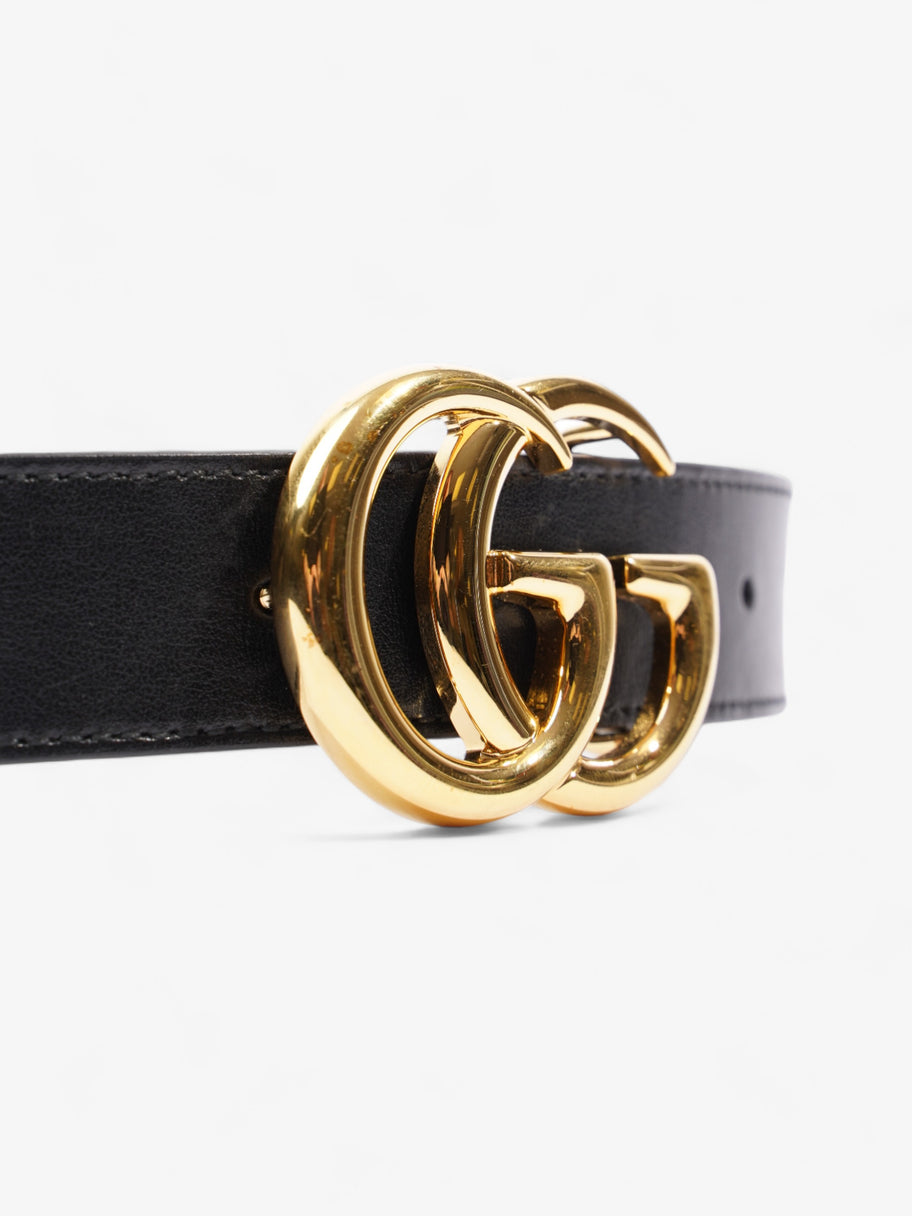 GG Marmont Belt Black Leather 85cm 34