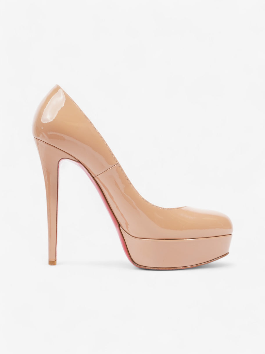 Christian Louboutin Bianca 140 Nude Patent Leather EU 38.5 UK 5.5 Image 4