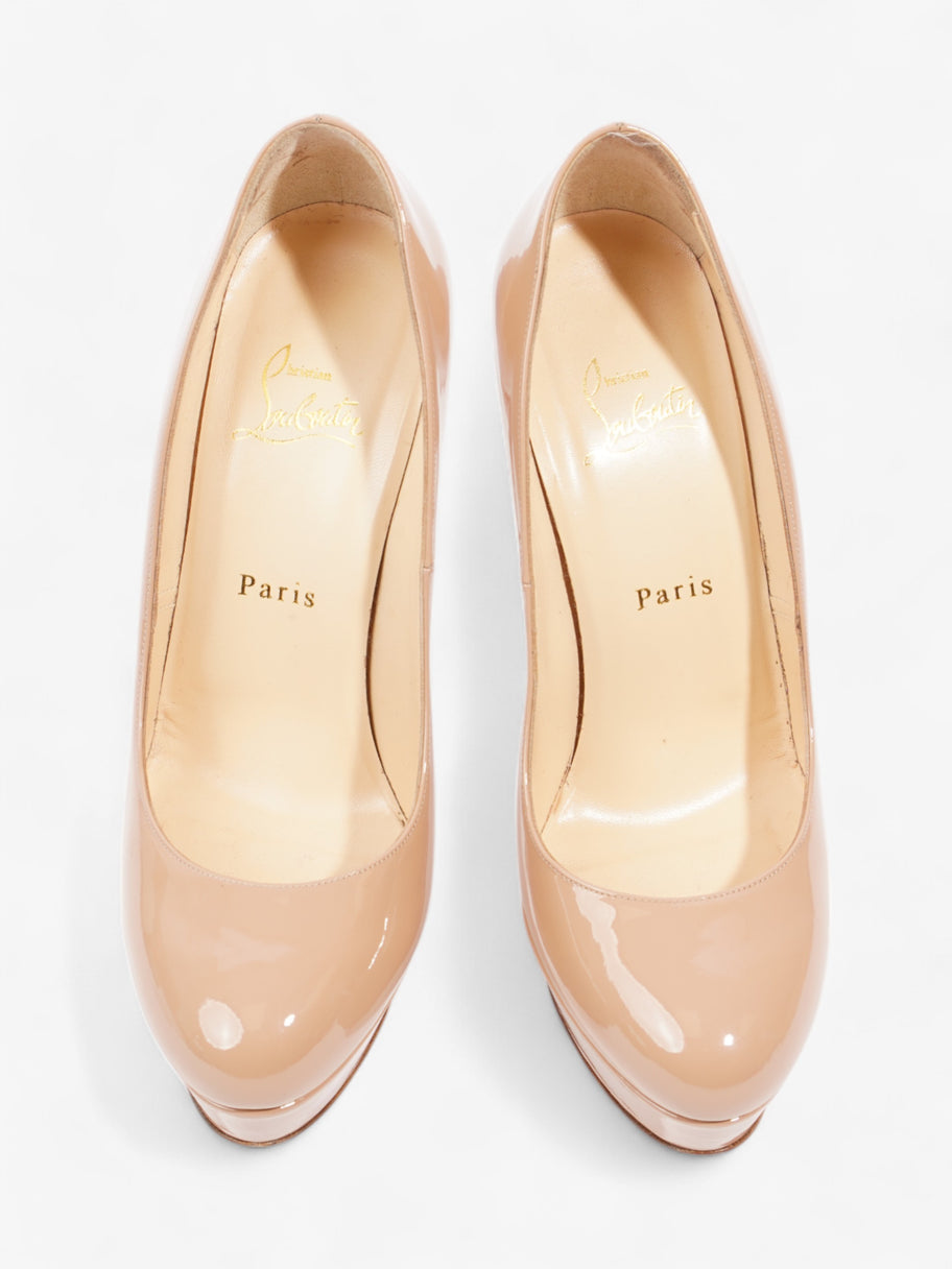 Christian Louboutin Bianca 140 Nude Patent Leather EU 38.5 UK 5.5 Image 8