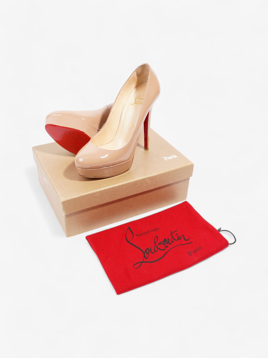 Christian Louboutin Bianca 140 Nude Patent Leather EU 38.5 UK 5.5 Image 9