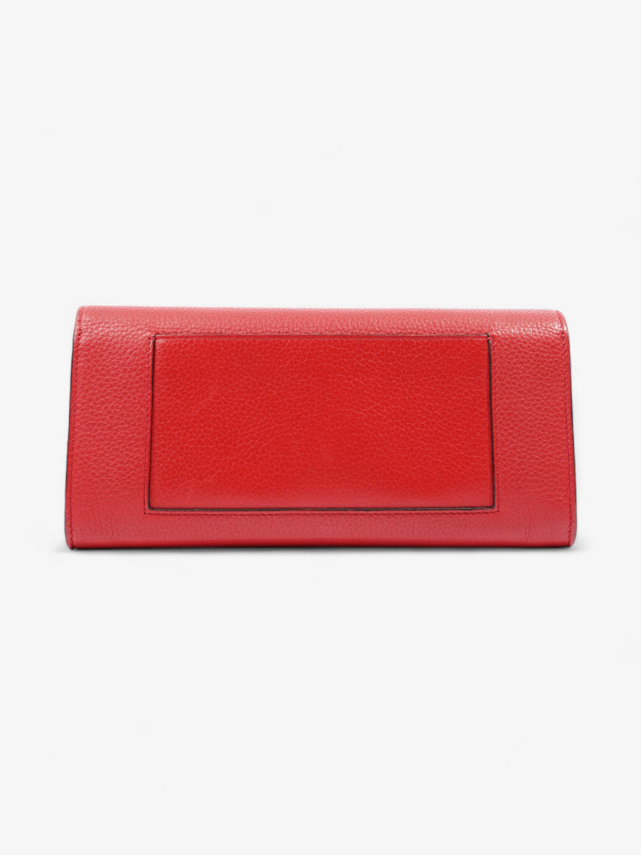 Continental Wallet Red Leather Image 2