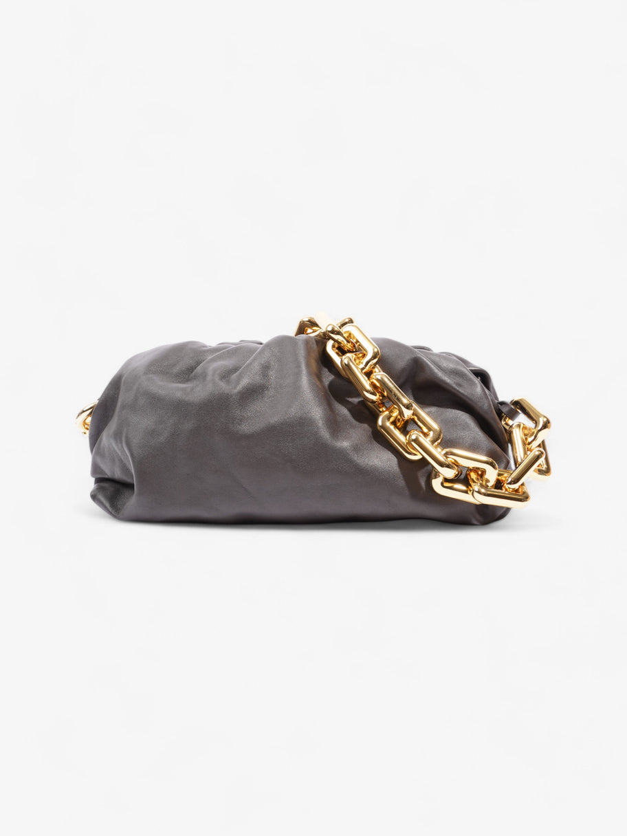 Bottega Veneta Chain Pouch Brown Leather Image 4