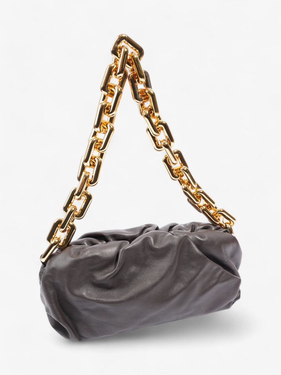 Bottega Veneta Chain Pouch Brown Leather Image 7