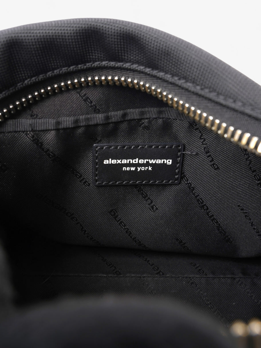 Alexander Wang Heiress Sport Shoulder Bag Black Nylon Image 8