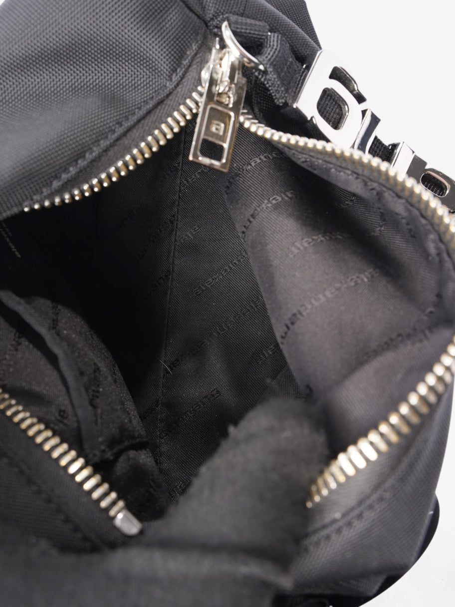 Alexander Wang Heiress Sport Shoulder Bag Black Nylon Image 9