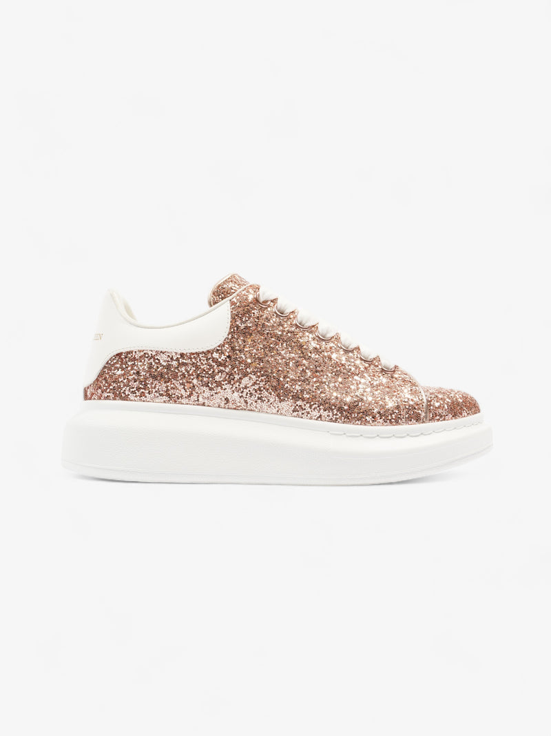  Oversized Sneaker Rose Gold / White Tab Sequin EU 36.5 UK 3.5