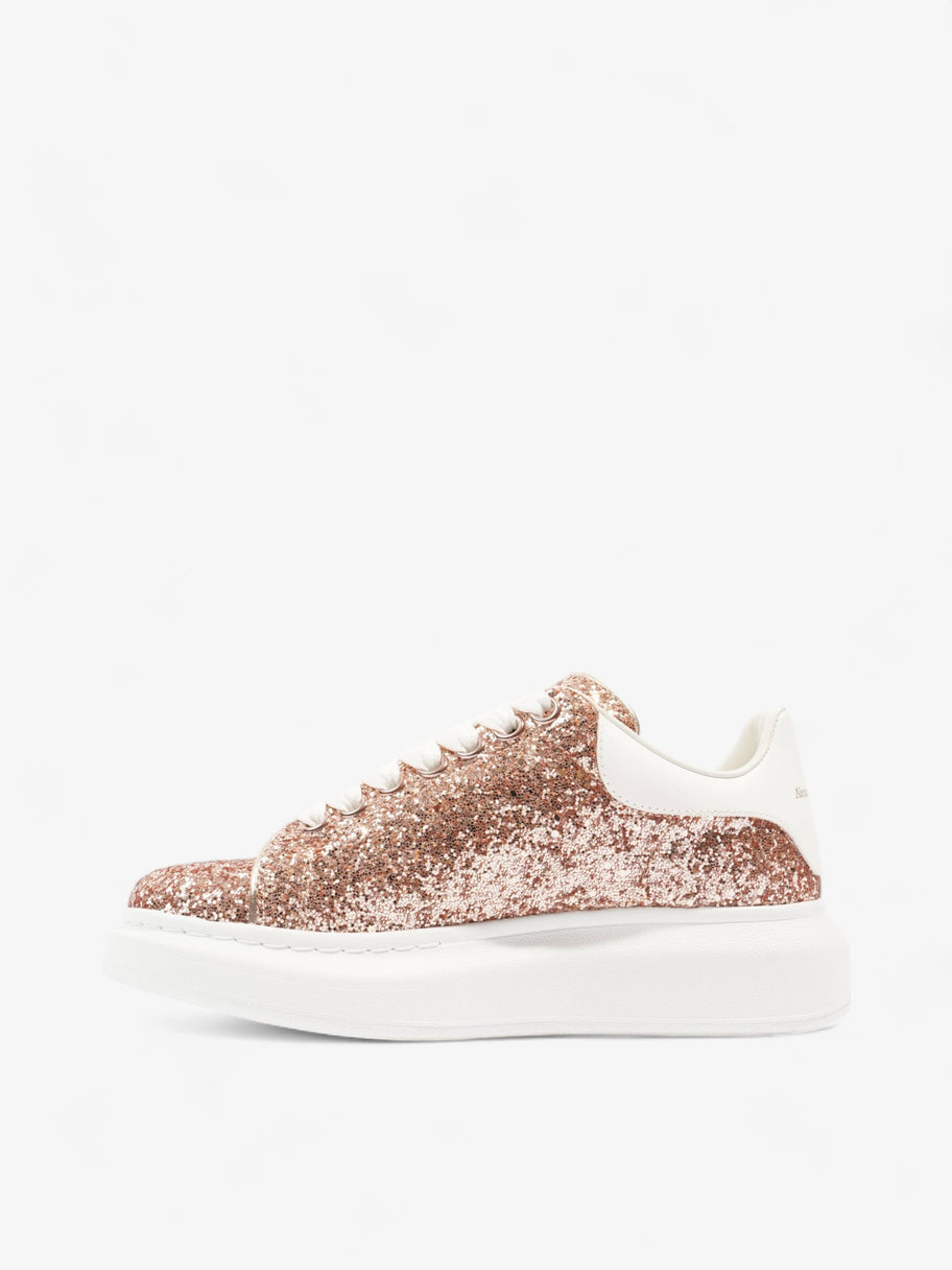 Oversized Sneaker Rose Gold / White Tab Sequin EU 36.5 UK 3.5 Image 3