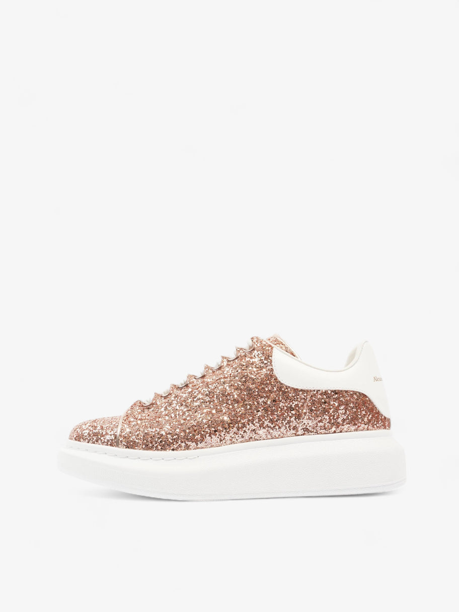 Oversized Sneaker Rose Gold / White Tab Sequin EU 36.5 UK 3.5 Image 5