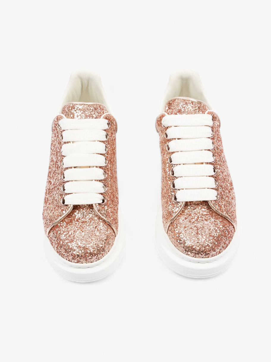 Oversized Sneaker Rose Gold / White Tab Sequin EU 36.5 UK 3.5 Image 8