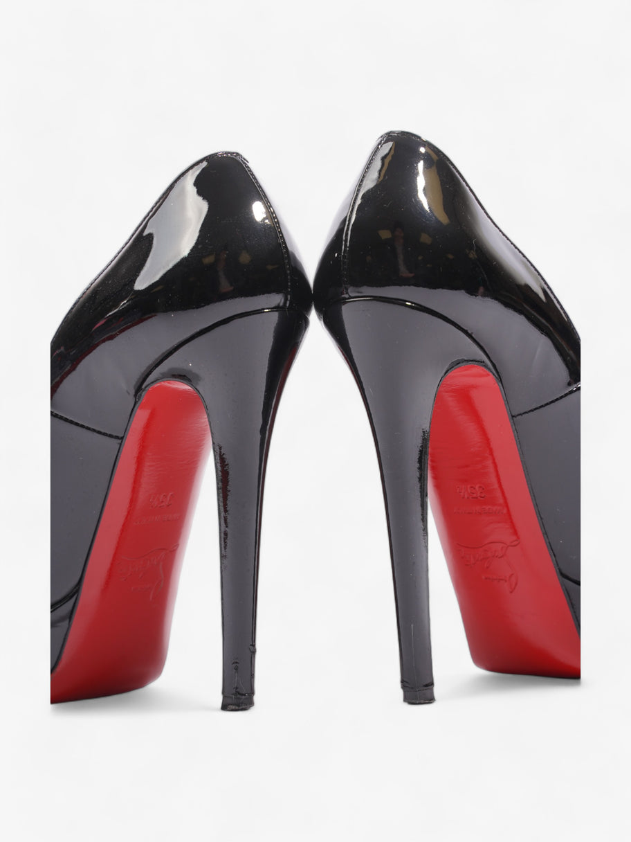 Christian Louboutin Bianca Heels 140 Black Patent Leather EU 35.5 UK 2.5 Image 10