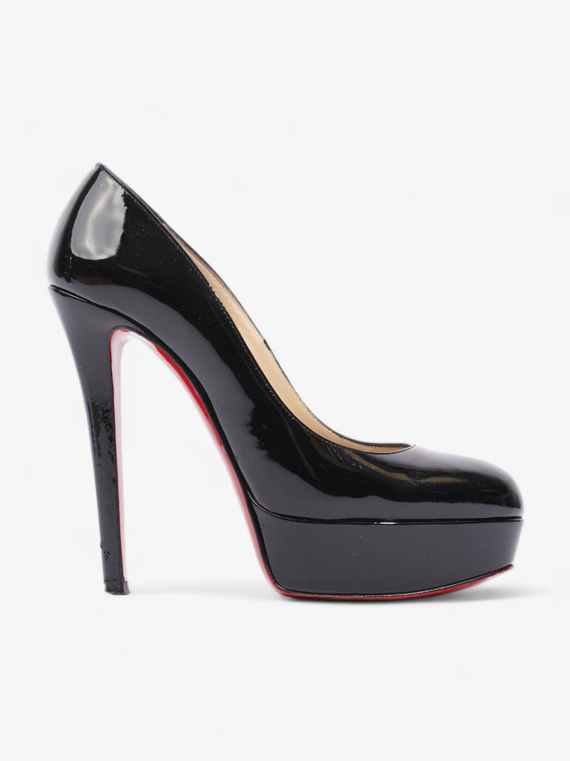  Christian Louboutin Bianca Heels 140 Black Patent Leather EU 35.5 UK 2.5