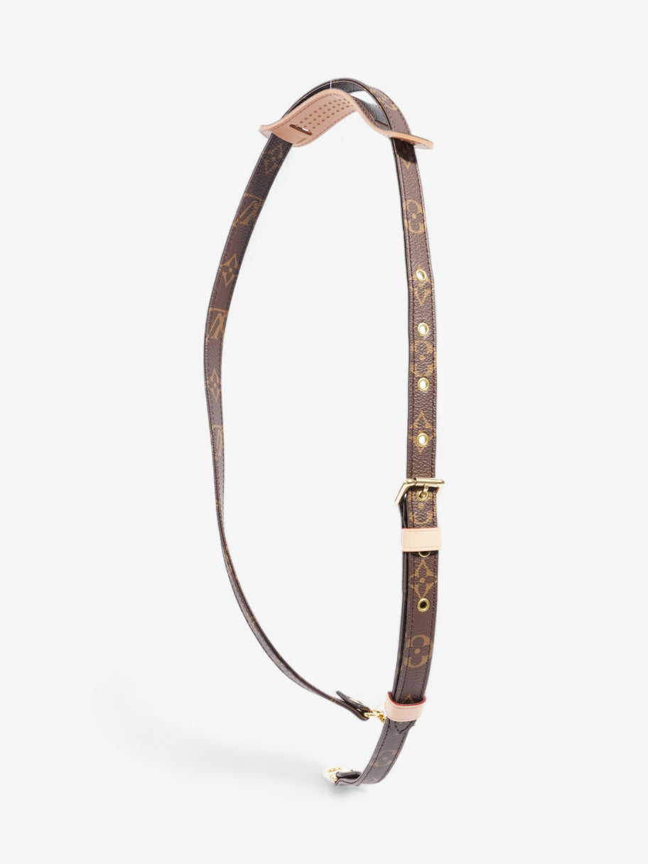 Louis Vuitton Bandoulière Bag Strap Monogram / Gold Coated Canvas Image 3