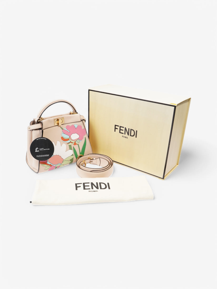 Fendi Peekaboo Pink Leather Mini Image 10