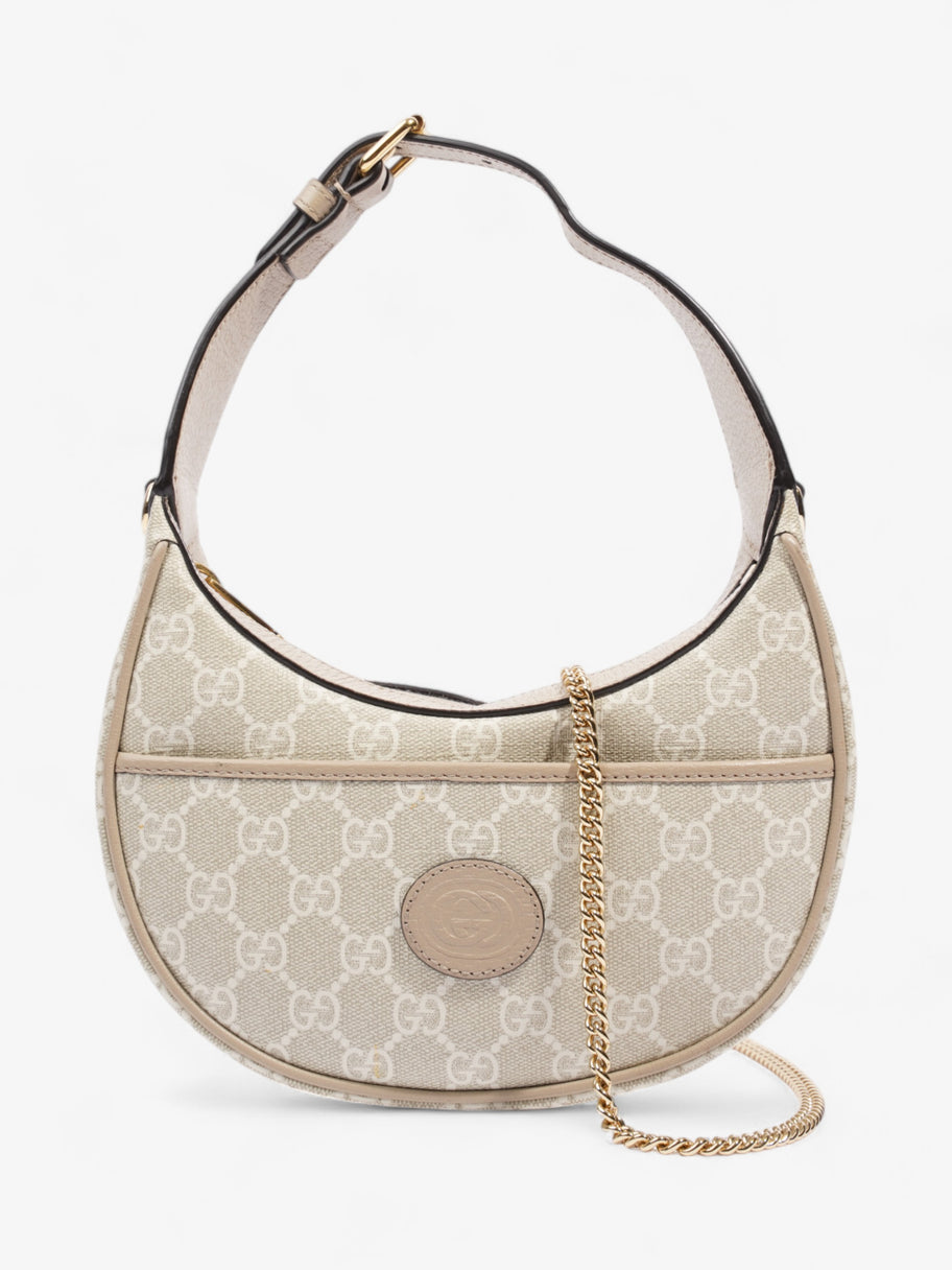 Gucci Ophidia GG Supreme / Beige / Oatmeal Canvas Mini Image 1