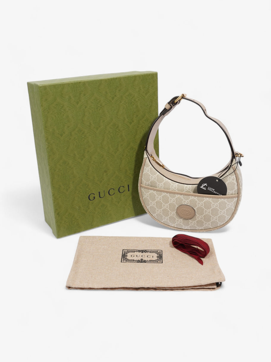 Gucci Ophidia GG Supreme / Beige / Oatmeal Canvas Mini Image 8