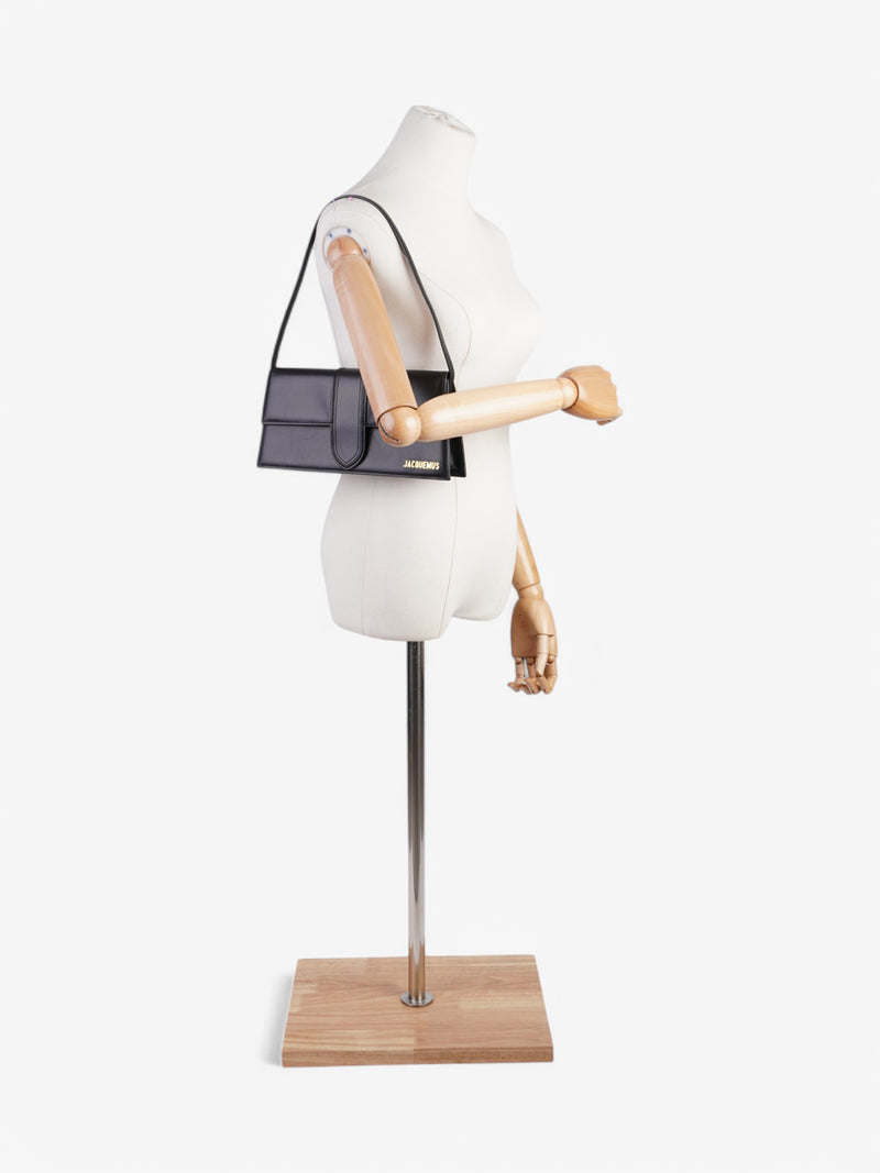  Jacquemus Le Bambino Black Leather Grande