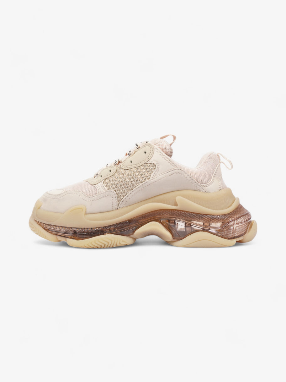 Balenciaga Triple S Clear Sole Beige  Mesh EU 38 UK 5 Image 3