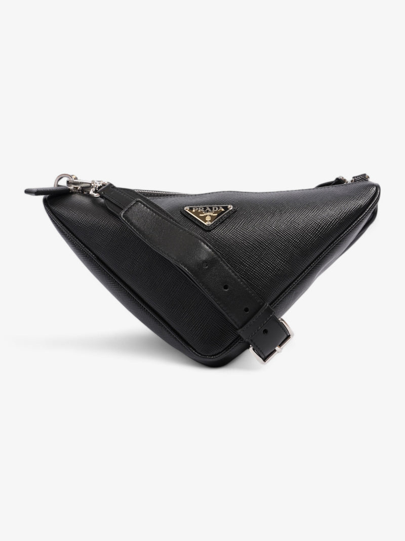  Prada Triangle Bag Black Saffiano Leather