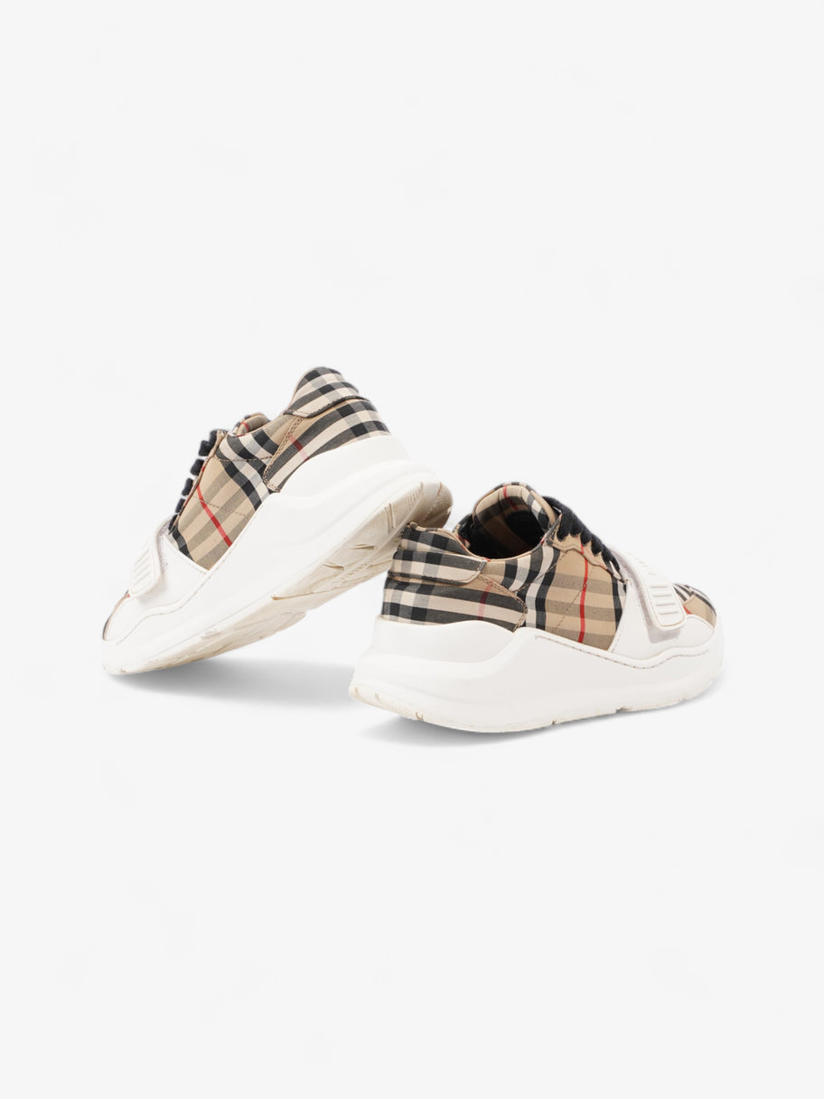 Burberry Regis Sneaker Archive Beige / White Cotton EU 38.5 UK 5.5 Image 10