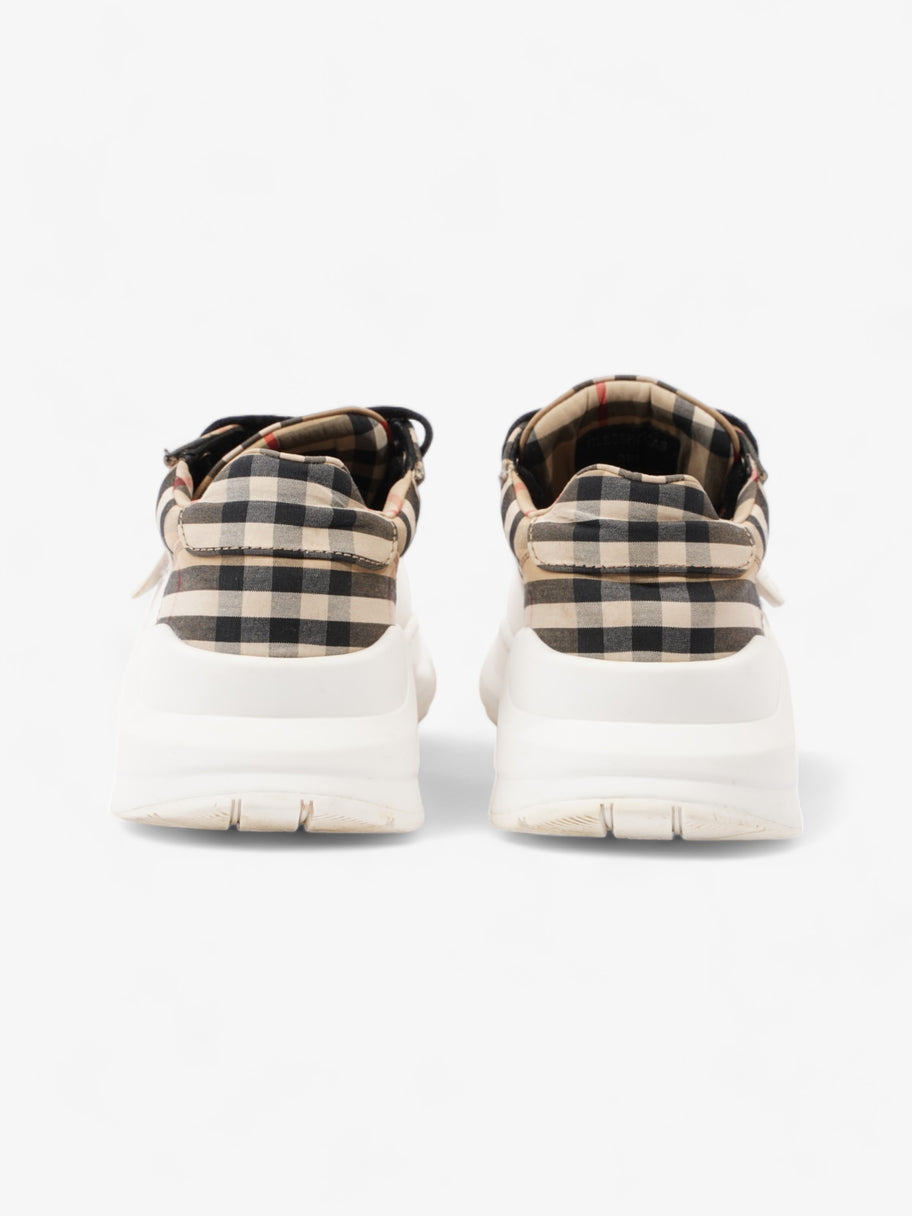 Burberry Regis Sneaker Archive Beige / White Cotton EU 38.5 UK 5.5 Image 6