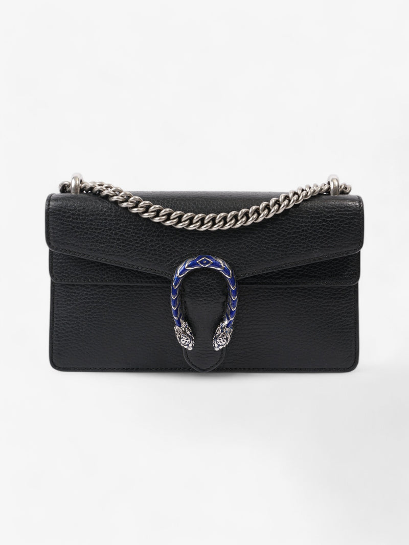  Gucci Dionysus Black / Blue Calfskin Leather Small