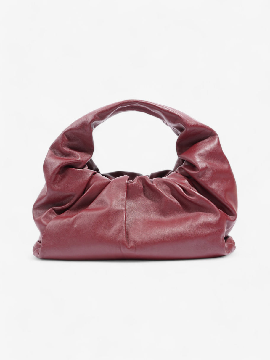 Bottega Veneta Medium Shoulder Pouch Leather Bag in Bordeaux Bordeaux Leather Image 4