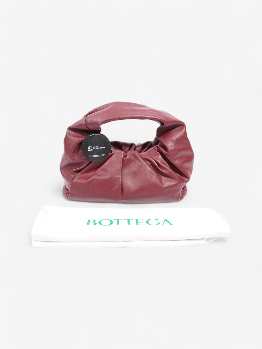 Bottega Veneta Medium Shoulder Pouch Leather Bag in Bordeaux Bordeaux Leather Image 9