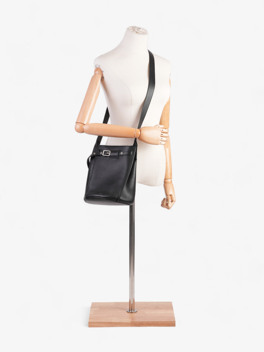 Celine Big Bag Bucket Bag Black Leather Image 2