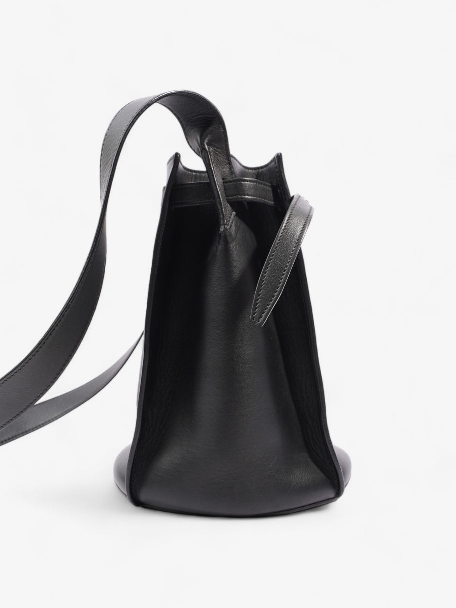 Celine Big Bag Bucket Bag Black Leather Image 5