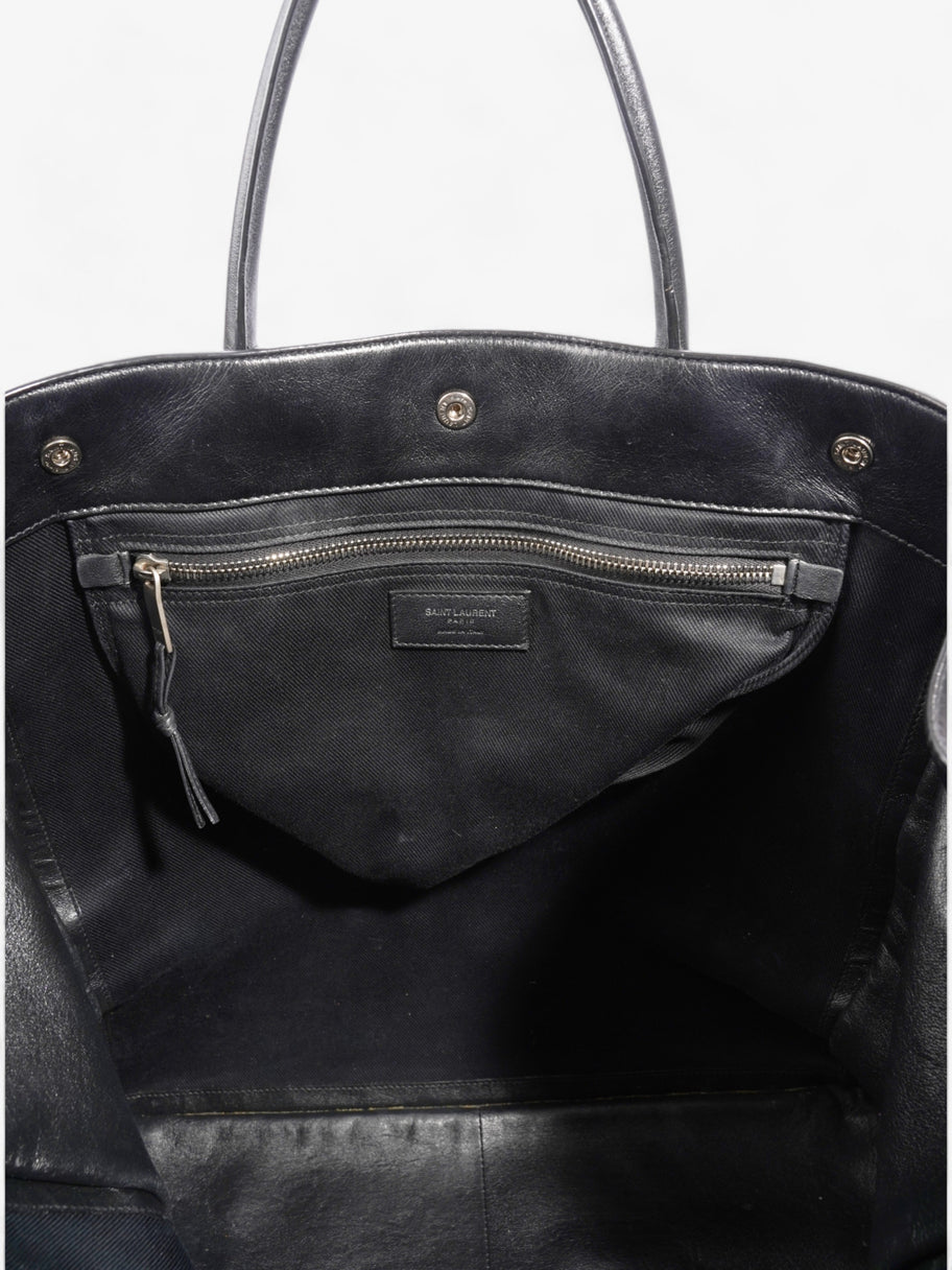 Saint Laurent Rive Gauche Black Leather Small Image 9