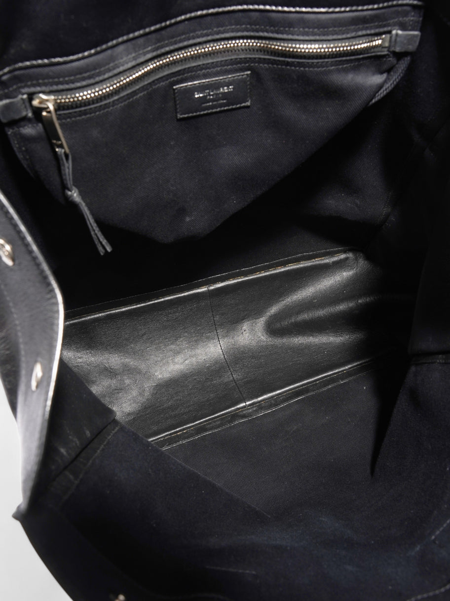 Saint Laurent Rive Gauche Black Leather Small Image 10