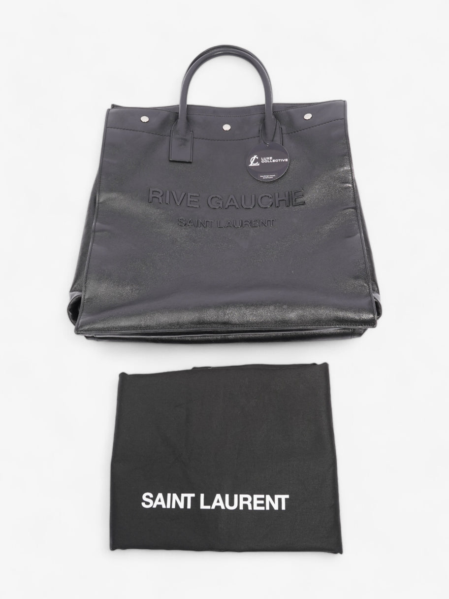 Saint Laurent Rive Gauche Black Leather Small Image 11